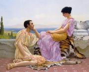 John William Godward Youth and Time USA oil painting artist